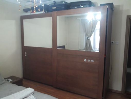 Avcılar Firuzköy mahallesi sürgülü ray kapaklı elbise dolabı tamir işlemi