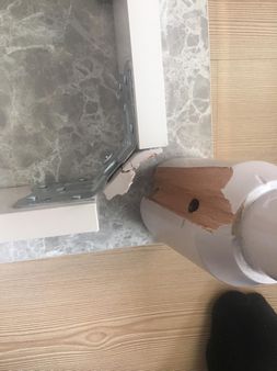 Ziya Gökalp mahallesi masa ayağı tamir işlemi