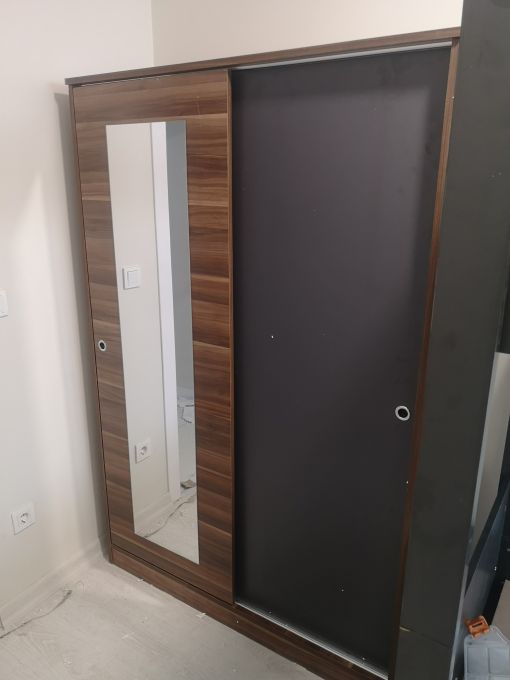 Ziya Gökalp Mahallesi sürgü kapaklı gardırop montaj işlemi