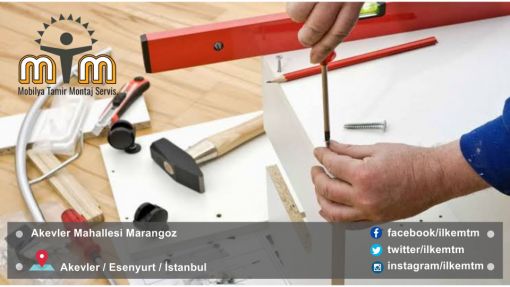 Esenyurt Akevler Mahallesi Marangoz Mobilya Montaj ve Tamir Hizmeti