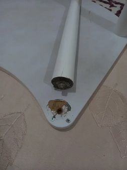 Esenyurt Balıkyolu mahallesinde sehpa ayağı kırılması