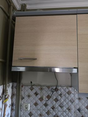 Esenyurt Güzelyurt Mahallesinde aspiratör ocak ara mesafe yükseltme işlemi yapıldı.