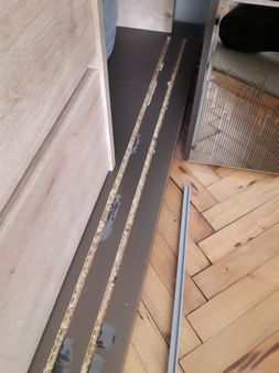 Küçükçekmece Atatürk mahallesi sürgülü ray kapak tamir işlemi