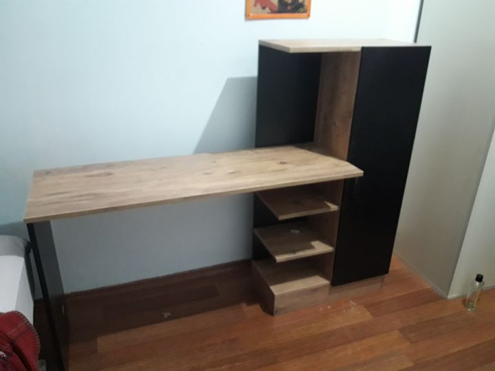 Küçükçekmece Sefaköy mahallesi çalışma masası montaj işlemi