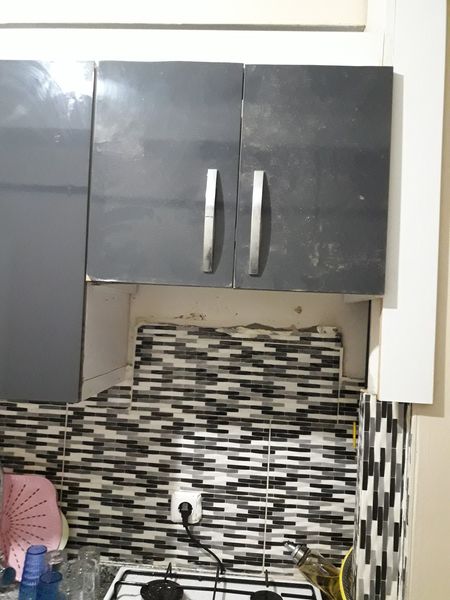 Küçükçekmece Sultan Murat mahallesi ocak aspiratör ara mesafe yükseltme işlemi