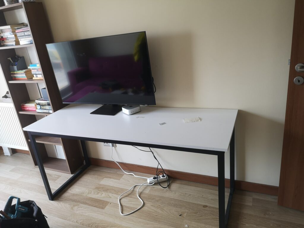 Bahçelievler çalışma masası mıontajı yapıldı