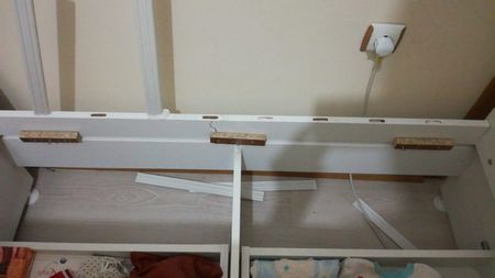 Beşiktaş Dikilitaş Mahallesinde bebek yatağı tamir işlemi yapıldı