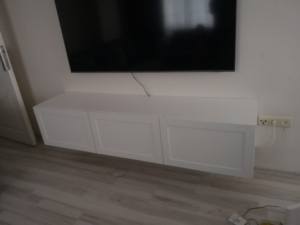 Fatih Demirtaş Mahallesinde tv ünite montajı yapıldı