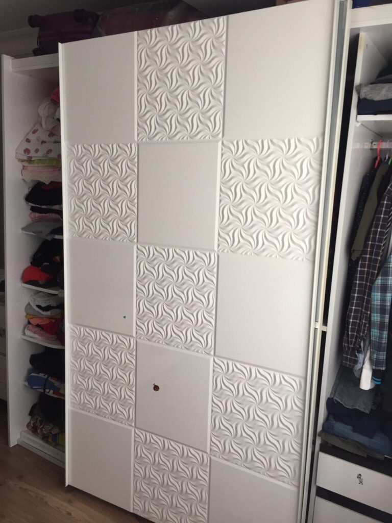 Bayrampaşa vatan mahellesinde sürgülü ray kapaklı elbise dolabı tamir işlemi yapıldı